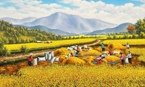 Tranh đồng quê 23